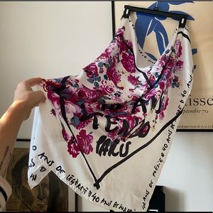 Kenzo Anniversary Silk Scarf